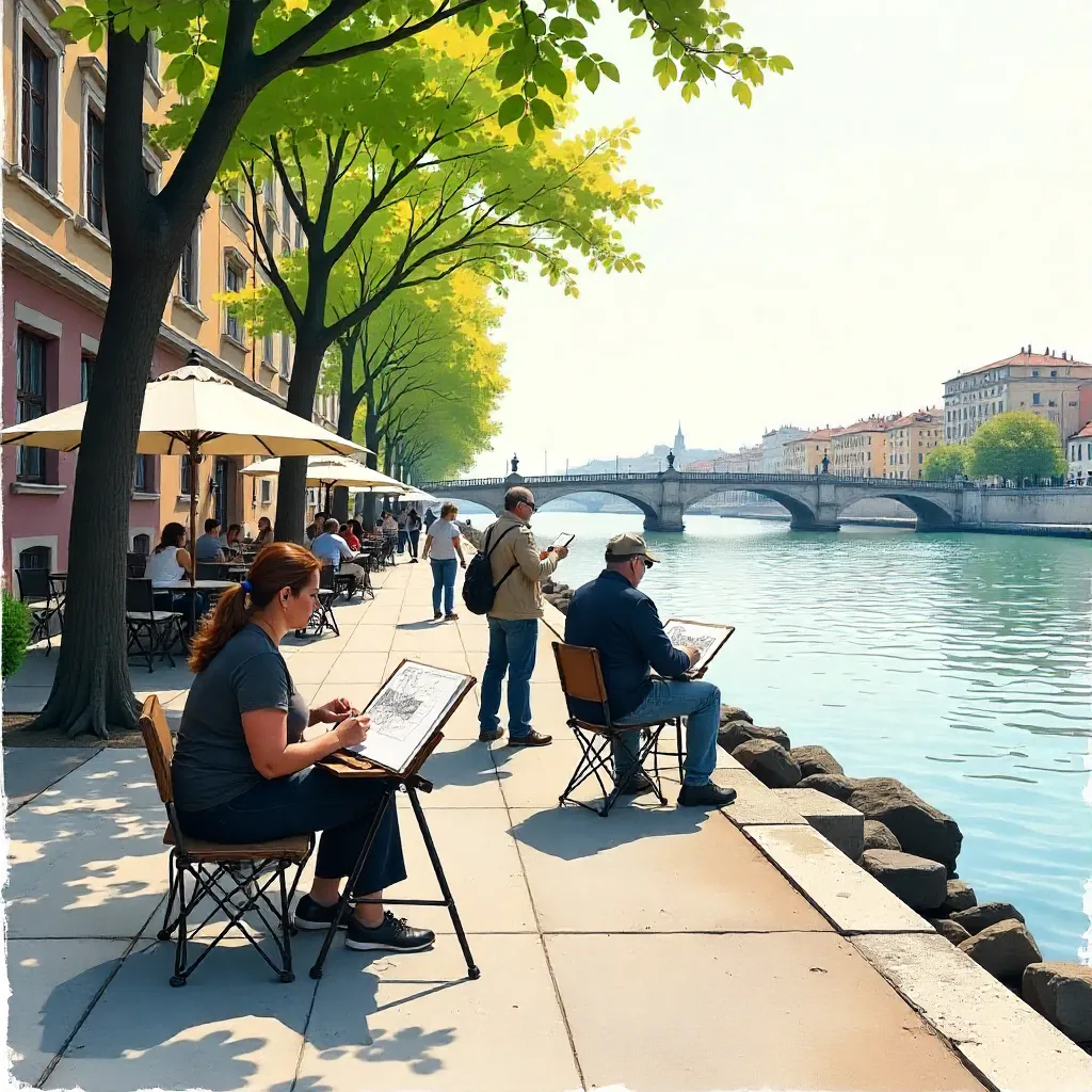 Art supplies and sketching equipment